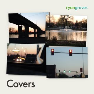 Album art featuring photos from various locations around Ryan's hometown, taken just before sunset.